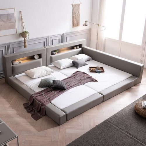 라샘 비플렛 LED 저상형 패밀리침대 SS+Q