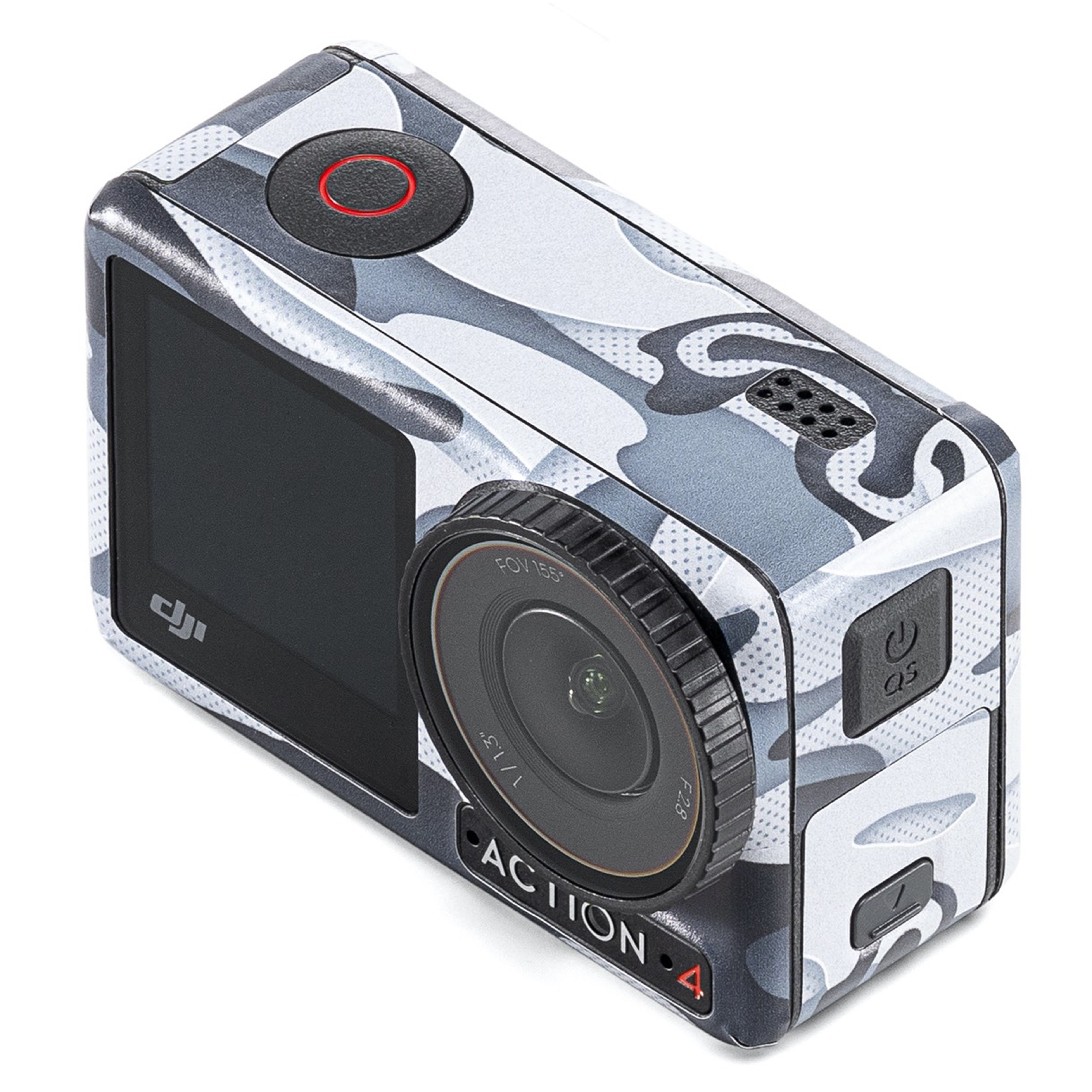 DJI  오즈모 액션4 블루카모 데칼 프로텍터