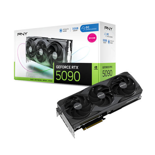 PNY  지포스 RTX 5090 OC D7 32GB Triple Fan STCOM