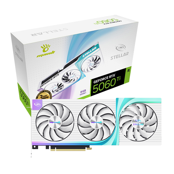 Manli  지포스 RTX 5060 Ti Stellar OC D7 8GB 인텍앤컴퍼니