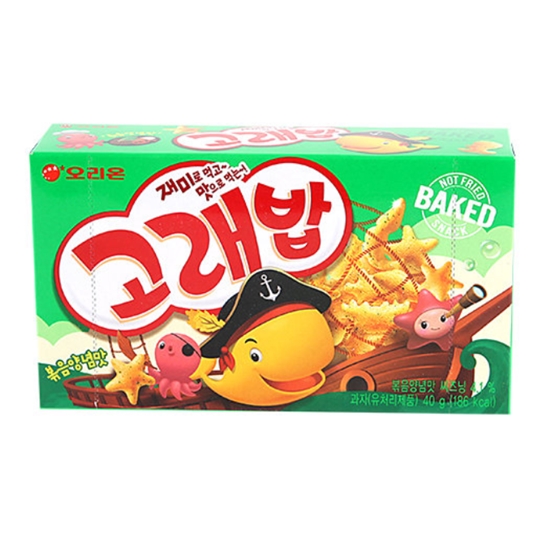 오리온  고래밥 볶음양념맛 40g
