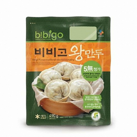 CJ제일제당 비비고 왕만두 490g