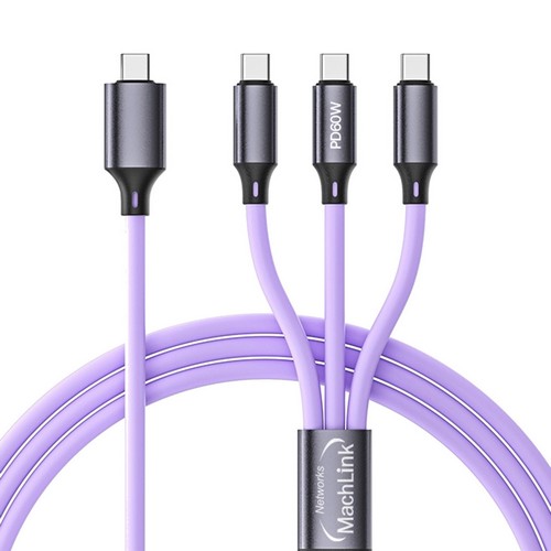 마하링크  PD 60W 3in1 멀티 케이블 ML-C3161