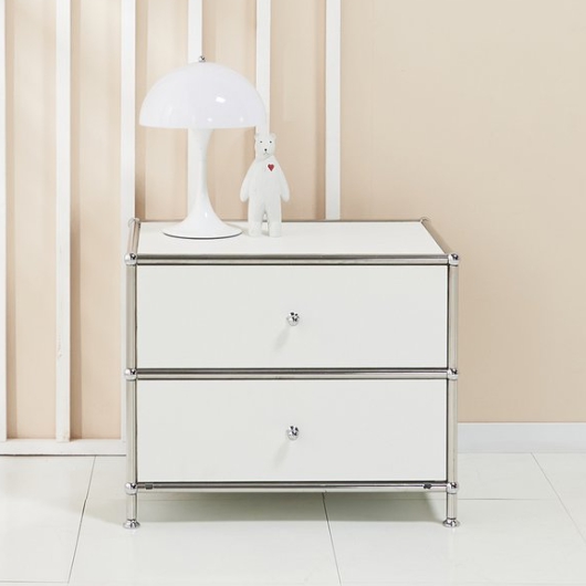 블리스데코  오딘 2단 낮은 서랍장 600