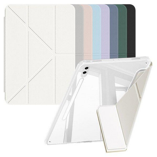 태블리스  갤럭시탭S10 플러스 세로 거치 트라이 커버 케이스