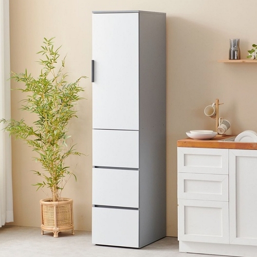 아이앤 프레아 냉장고형 팬트리장 틈새 수납장 400