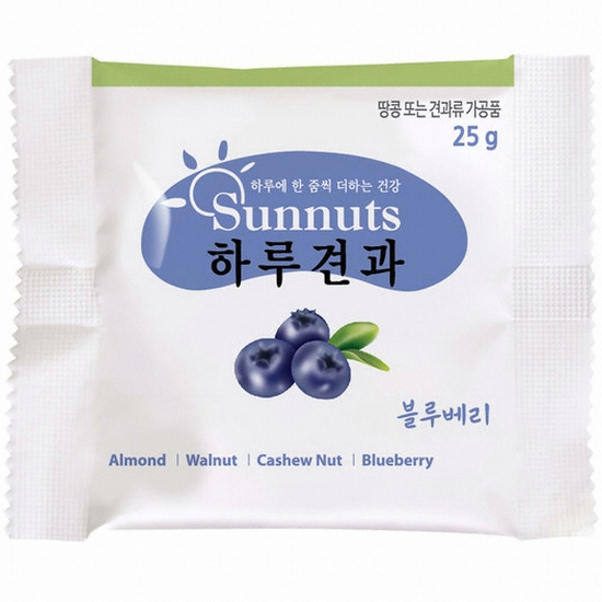 선명농수산 썬넛트 하루견과 블루베리 25g