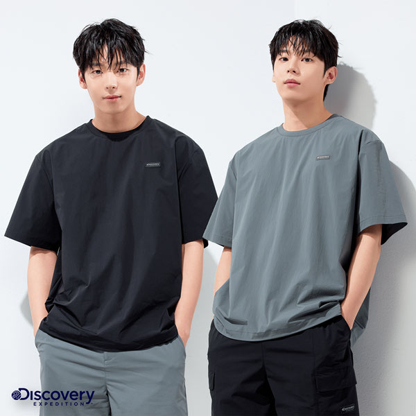 디스커버리익스페디션 프레시벤트 폴튼 트레이닝 반팔 티셔츠 DXTR7A053-DKS