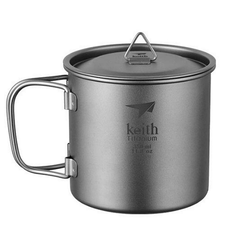 KEITH  싱글월 티타늄 머그 350ml