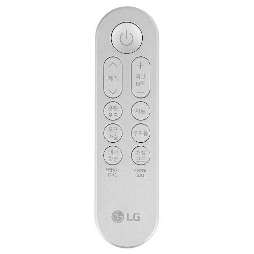 LG전자 오브제컬렉션 퓨리케어 하이드로타워 전용 리모컨 AKB76036434