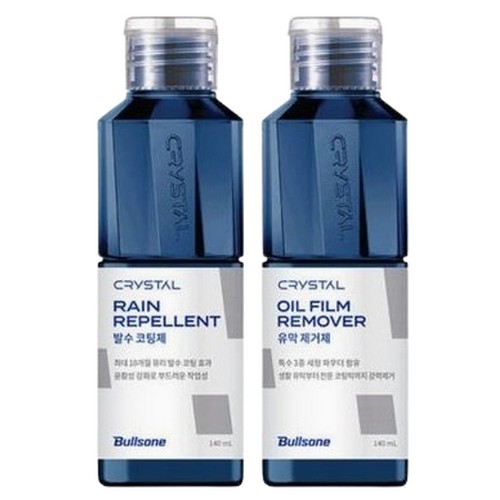 불스원  뉴 크리스탈 유막제거제 140ml + 유막제거제 140ml
