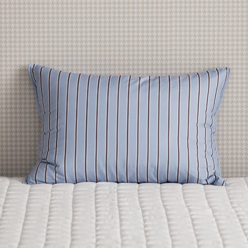 모던하우스 ON 젤라또 베개커버 블루 스트라이프