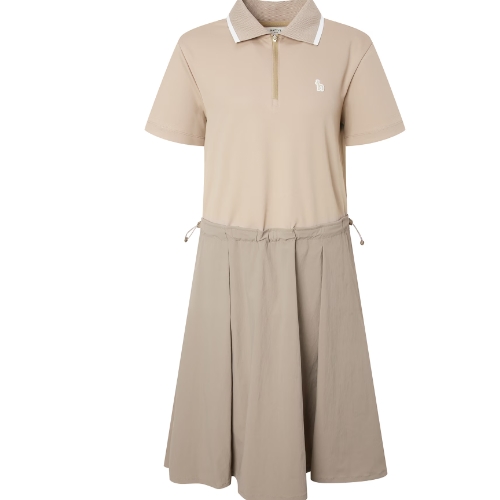 LF 헤지스골프 우븐 하이브리드 원피스 HWDR5B992I2