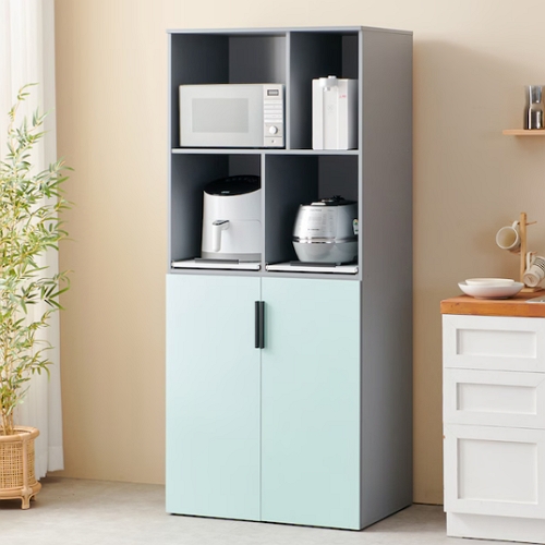 아이앤 프레아 냉장고형 팬트리장 2도어 오픈 렌지대 800