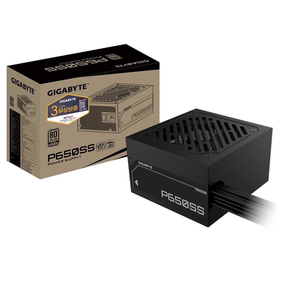 GIGABYTE  P650SS 80PLUS실버 FDB ATX3.0 피씨디렉트