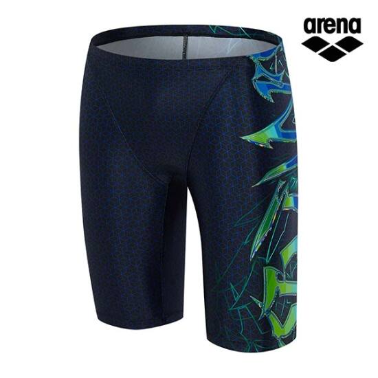 아레나  실내수영복 크롬 4부 A5BM1MF13BLK