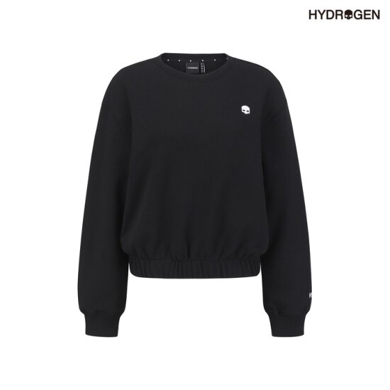 하이드로겐  변형 쭈리 맨투맨 H21D1FM604-BK