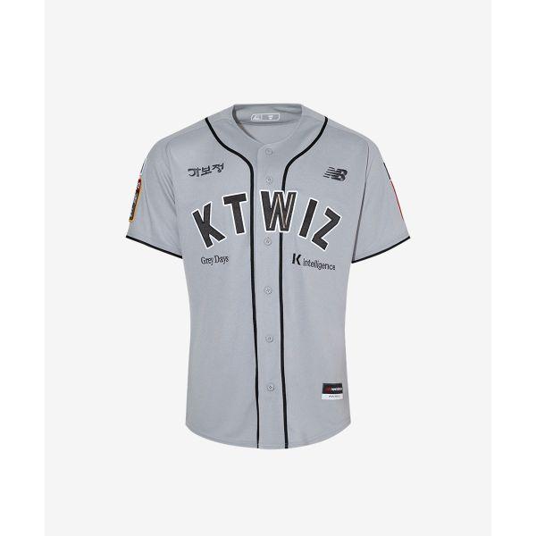 뉴발란스  KT 위즈 그레이 데이 유니폼 NBMDFB1121