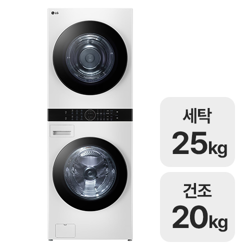 LG전자 트롬 오브제컬렉션 워시타워 W2520WZM