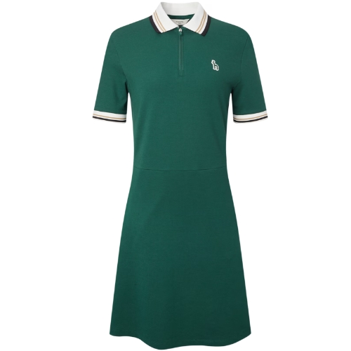 LF 헤지스골프 배색 카라 트리코트 원피스 HWDR5B991E3