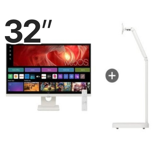 LG전자 스윙 32U721SAW 이동형 패키지