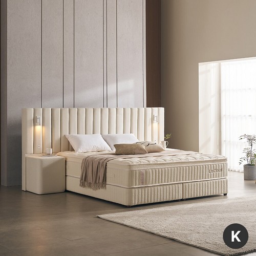 라클라우드 루즈노 호텔식 침대 K+LED패널
