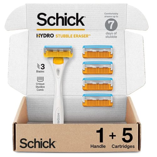 쉬크  하이드로5 컴포트 스터블 이레이저 + 면도날