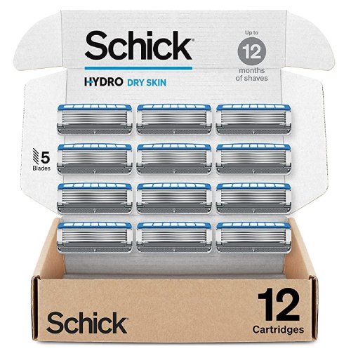 쉬크  하이드로 5 하이드로 스킨 컴포트 드라이 면도날