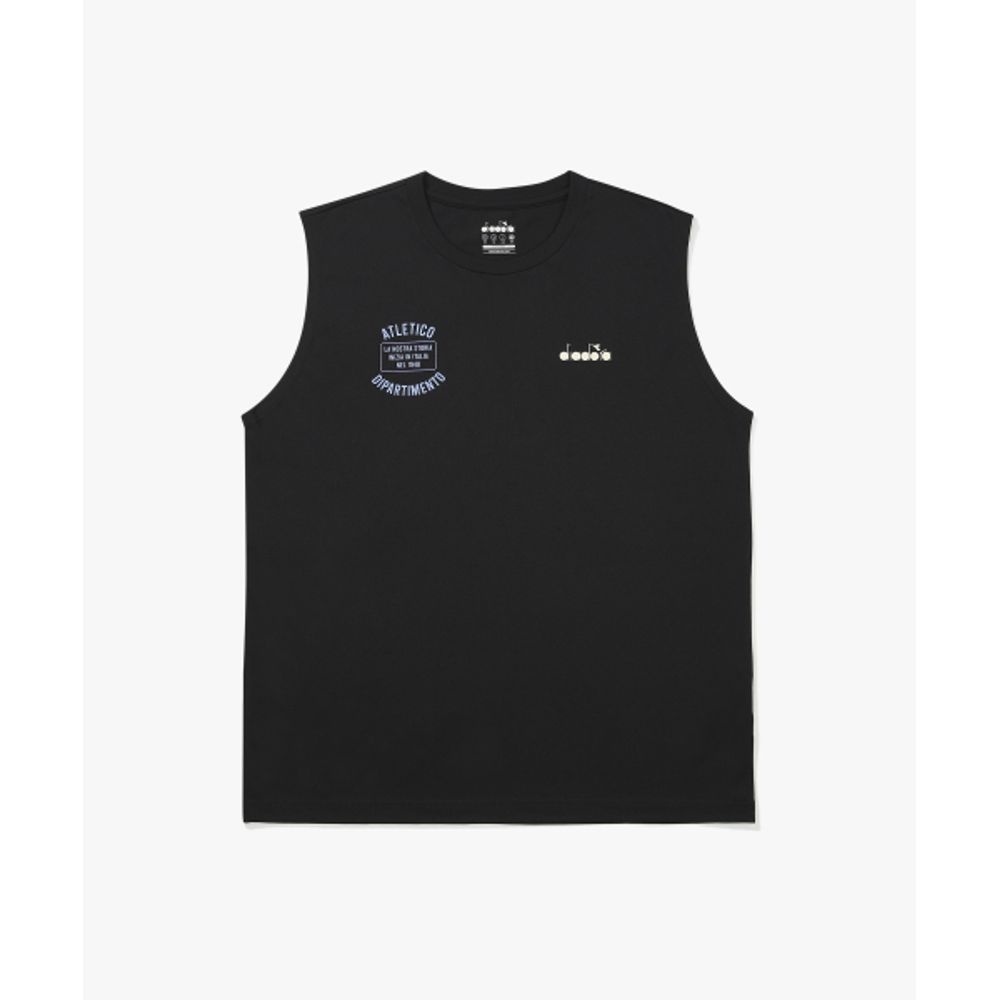 디아도라 아카이브 프론트 그래픽 슬리브리스 D5221LSL88BLK