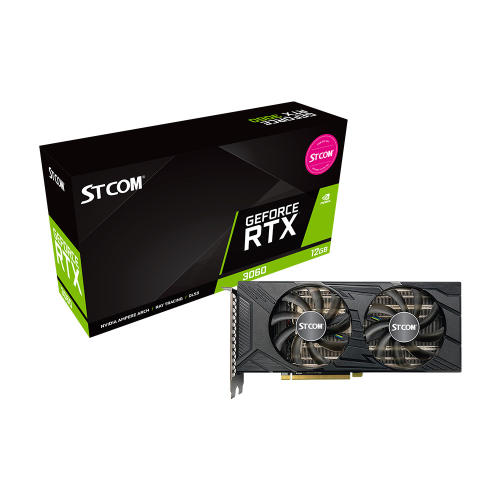 STCOM  지포스 RTX 3060 BLACK D6 12GB