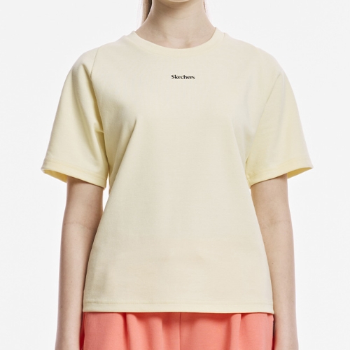 스케쳐스  더블 니트 반팔 티셔츠 SL3WTCFM041