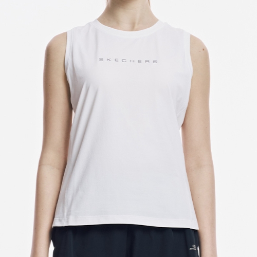 스케쳐스  퍼포먼스 메쉬 배색 니트 티셔츠 SP3WTCFM011