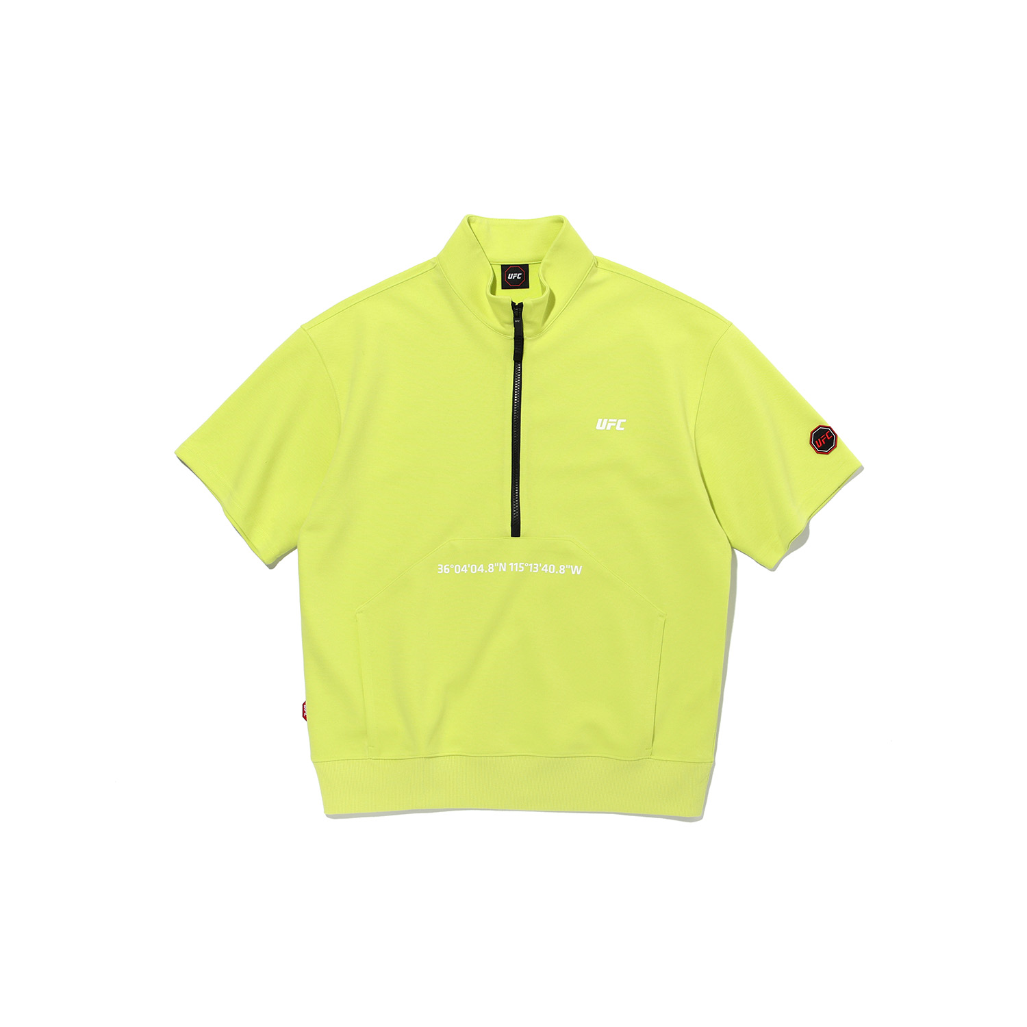 UFC  라스베가스 하프집 반팔 맨투맨 U2SWT1317LM