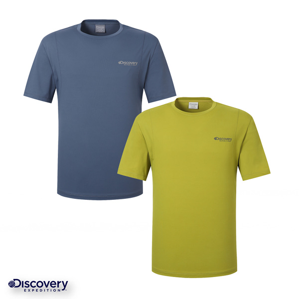 디스커버리익스페디션  프레시벤트 어깨 절개 기능성 반팔티셔츠 DMRS6G053-INS