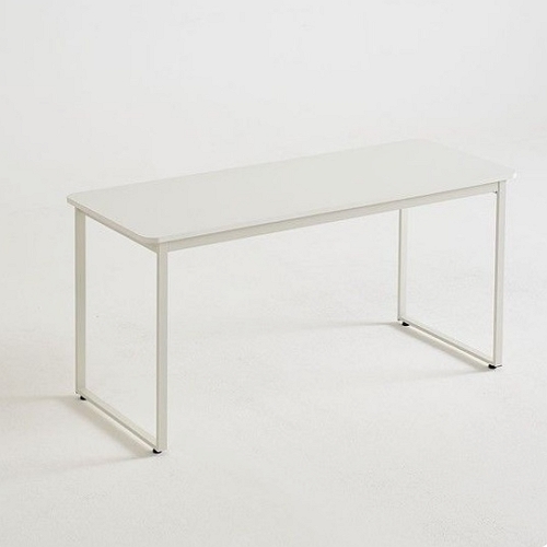 필웰 스틸프레임 라운드스퀘어 책상