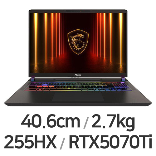 MSI 벡터 16 HX AI A2XWHG-U7 QHD+ WIN11