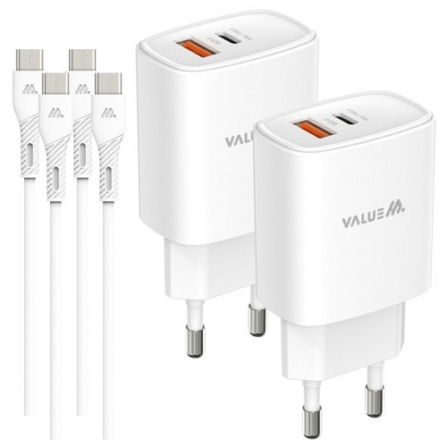 디엠케이코리아 밸류엠 PD PPS 25W 2포트 충전기 VM-N16MPDQC2P25B