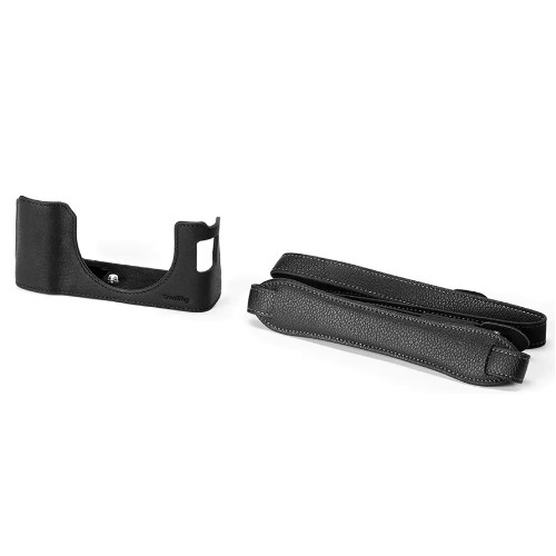 SmallRig  4700 후지필름 X100VI용 가죽 하프케이스 블랙