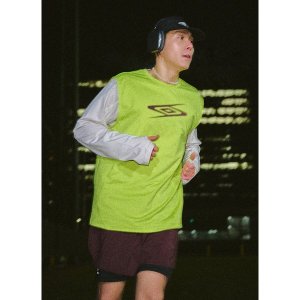 엄브로  셔틀런 슬리브리스 티셔츠 UQ221SSL52