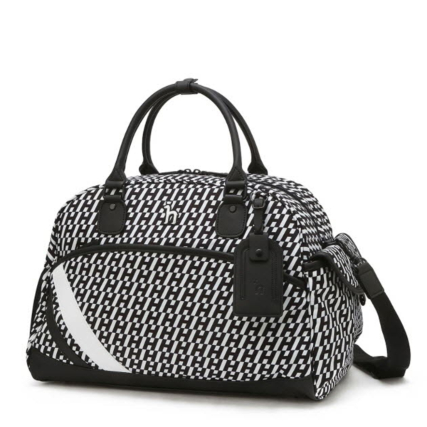 LF 헤지스골프 H패턴 포인트 보스턴백 HWGF5E903BK