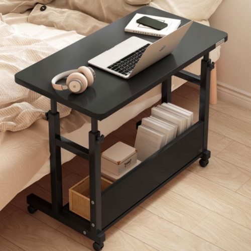 유니홈 프리미엄 높이조절 이동식 사이드 테이블