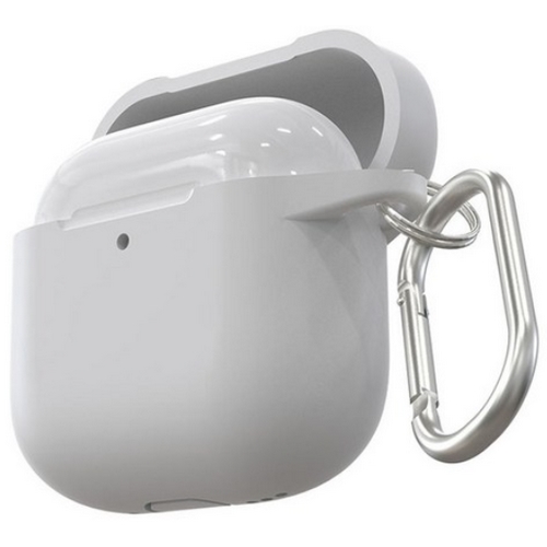 EXCCI  에어팟4 실리콘 슬림 카라비너 케이스