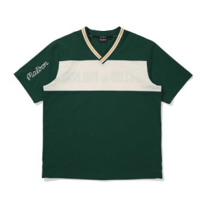 말본골프  긴팔 브이넥 블록 피스테 M5221PPI43GRN