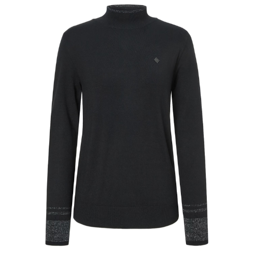 닥스골프 스페이스 다이 기본 하이넥 스웨터 DNSW5A117BK