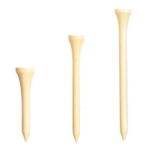 원목 나무 골프티 롱롱티 83mm