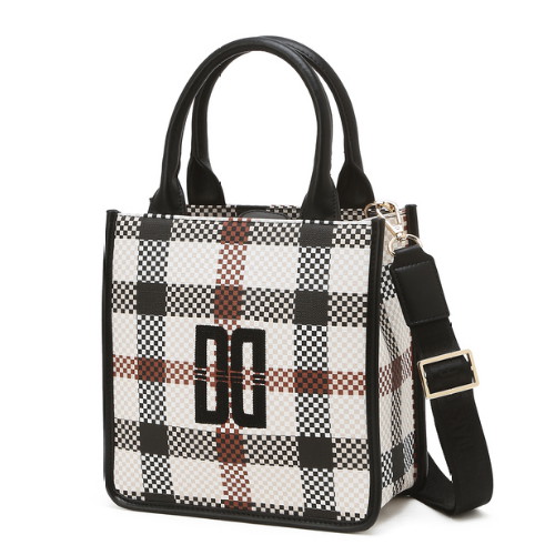 LF 닥스골프 DD로고 가죽 미니 토트백 DNGF5F963