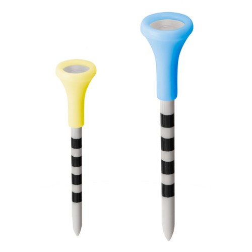 눈금 줄무늬 플라스틱 고무티 롱티 70mm