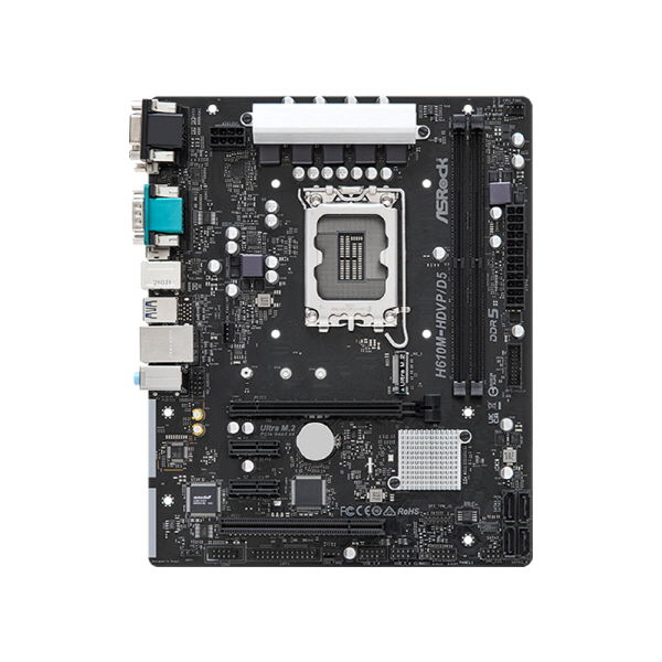 ASRock  H610M-HDVP/D5 R2.0 인텍앤컴퍼니 (벌크)