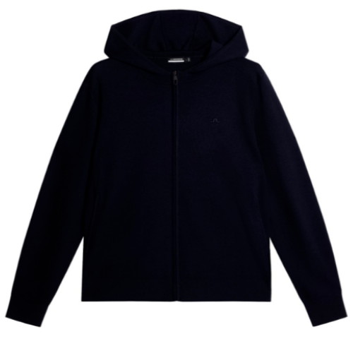 제이린드버그  카메론 후드 니트 풀 짚 GMKW13124-6855