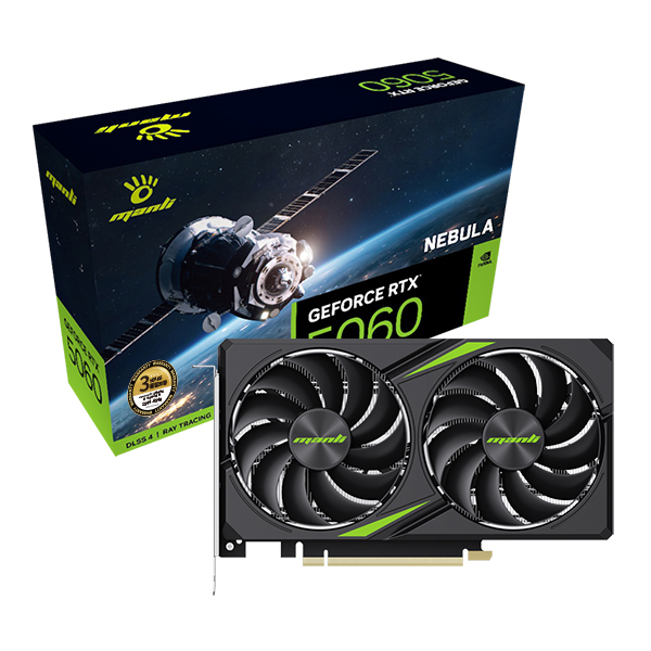 Manli  지포스 RTX 5060 Nebula D7 8GB 인텍앤컴퍼니